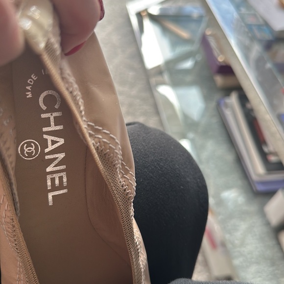 Chanel flats. Two tone (Beize/Cream) - Picture 8 of 8